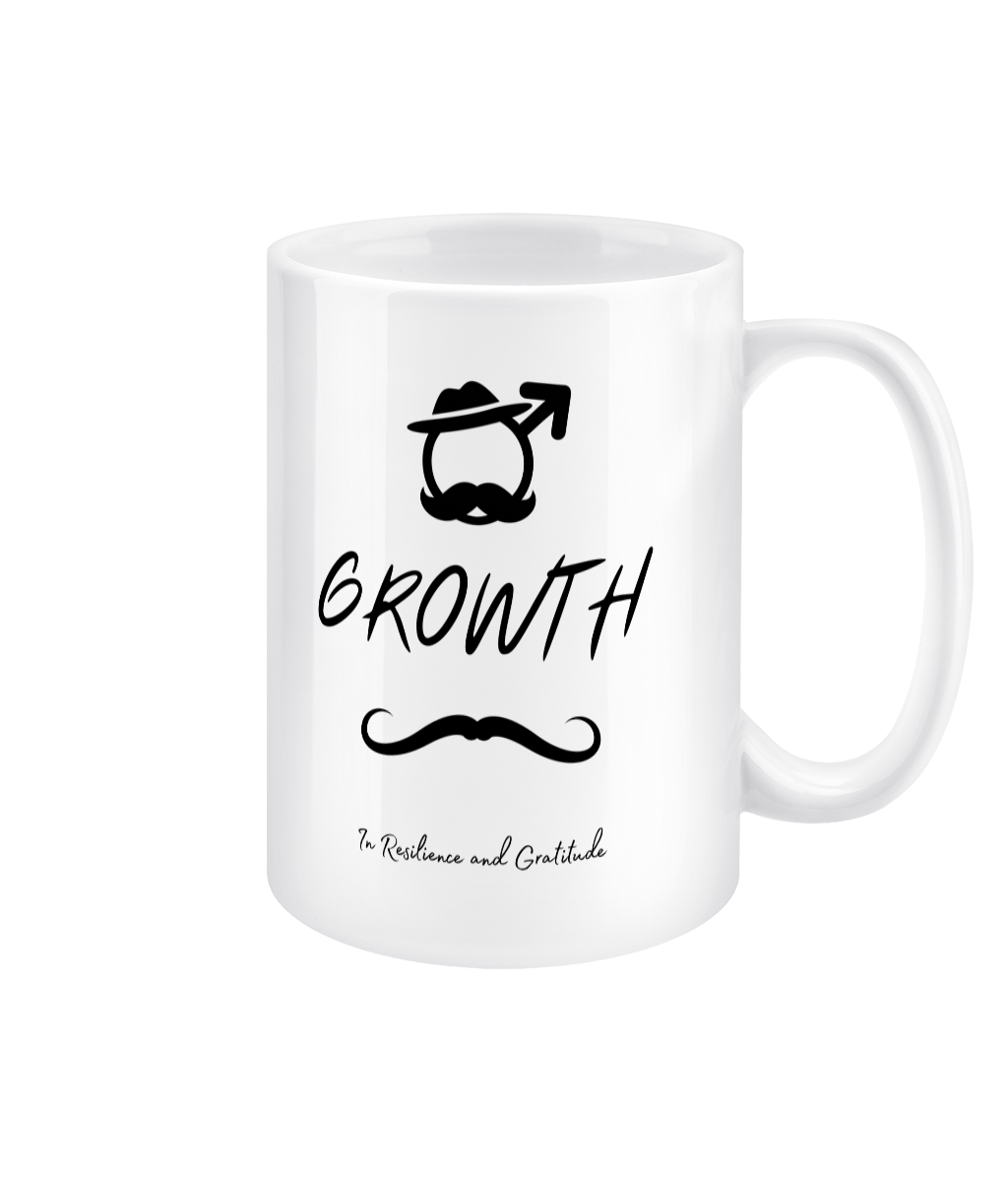 Growth in Resilience & Gratitude Mug 15oz | BodyKindness