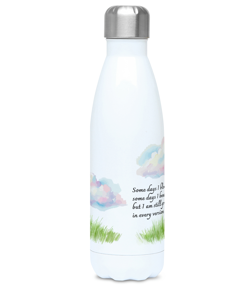 I Bloom, I Bend, I Grow Water Bottle 500ml | BodyKindness
