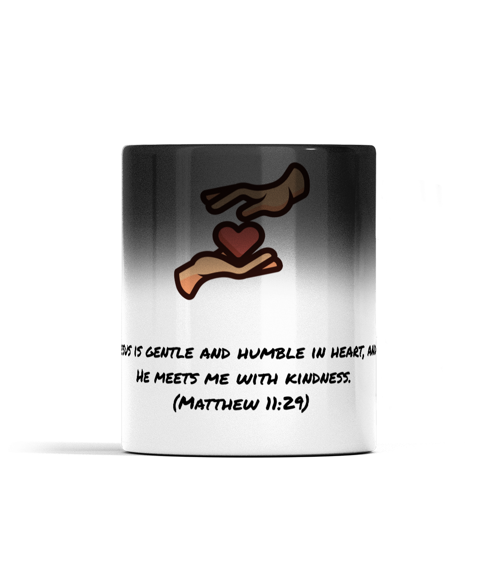 Jesus Is Gentle Colour Changing Mug 11oz | BodyKindness