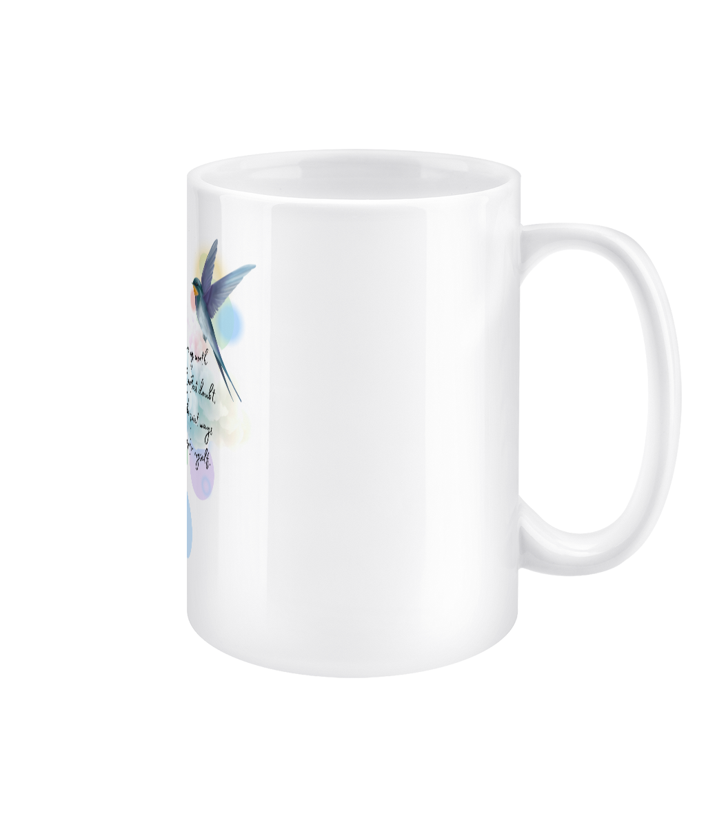 I Keep Showing Up for Myself Mug 15oz | BodyKindness
